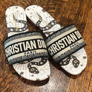Dior Dway Slides Astral Motif